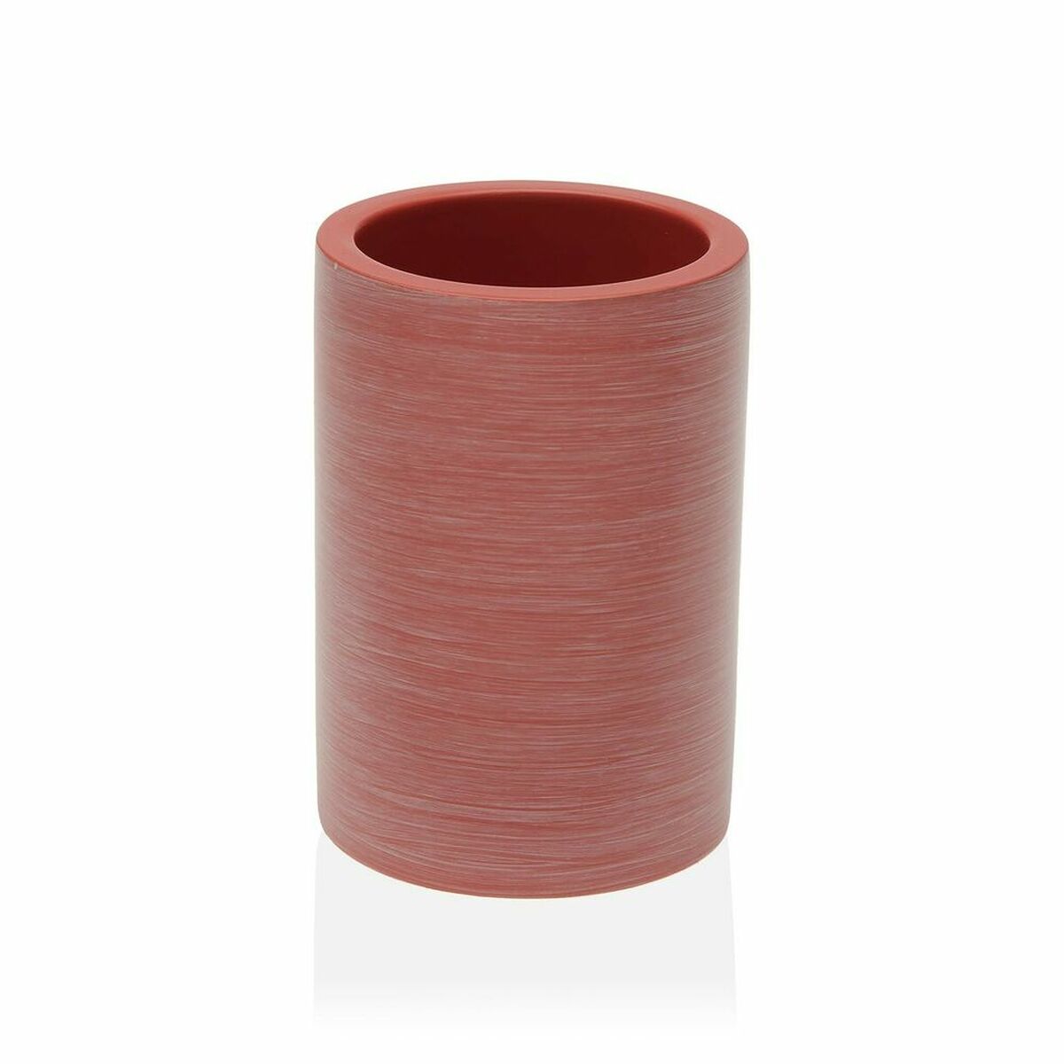 Toothbrush Holder Versa TERRAIN Pink Resin (8,2 x 9,3 x 8,2 cm)-0