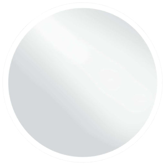 Spiegel AURA - LED Badkamerspiegel Zilver