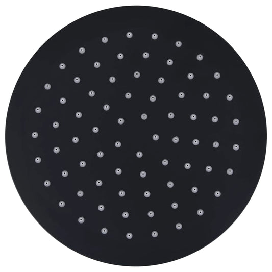 Regendouchekop “Urban Spa” – Rond Zwart