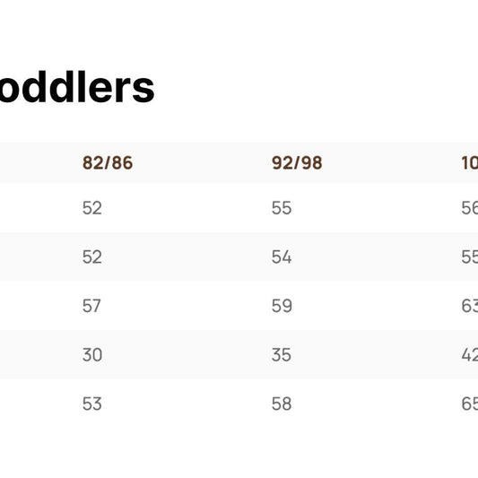 Bamboo Terry Bathrobe FOX - For TODDLERS (Size 82/86-116)